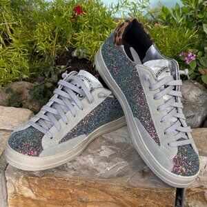 P448 John Multi/Glitter Sneaker
